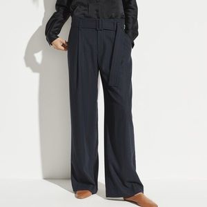 VINCE wide leg belted pants